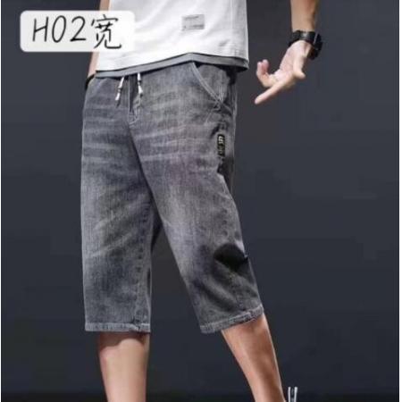 PS16591# 牛仔短裤男夏...