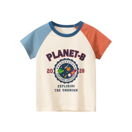 TR23042# 夏季童装新款 韩版儿童短袖T恤男宝宝衣服厂家一件代发 童装批发儿童服饰货源