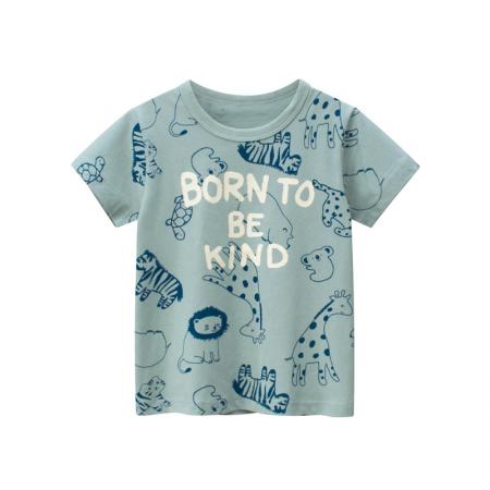 TR23053# 夏季韩版童装新品 儿童短袖T恤男宝宝衣服批发一件代销 童装批发儿童服饰货源