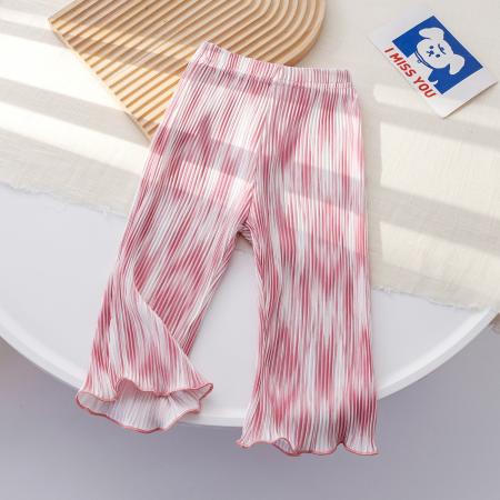 TR74574# 女童韩版春夏休闲裤夏季新款防蚊裤洋气宝宝灯笼裤外穿透气长裤潮 童装批发童装服饰