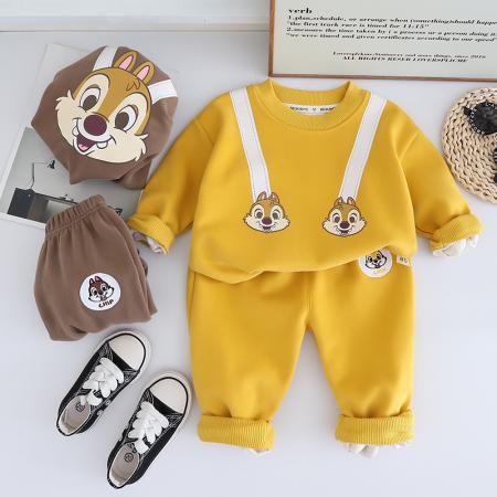 LN14499# 儿童套装新品男童春季男女童长袖卫衣韩版两件套宝宝童装批发