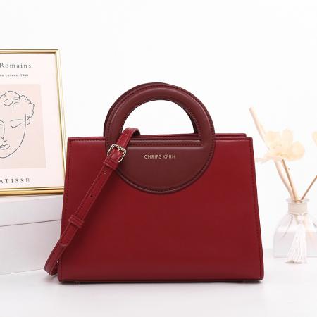 LN35226# 手提红色包包女士新款百搭高级感小众设计链条婚包新娘斜挎包 包包批发女包货源