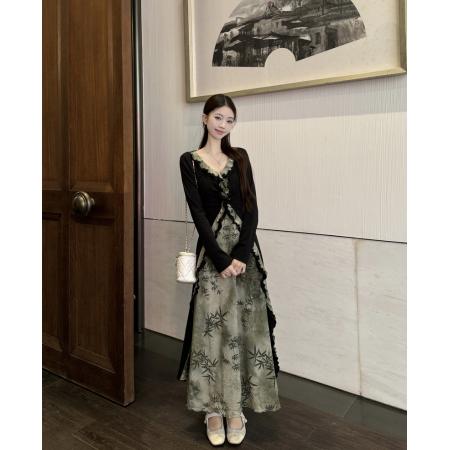FA37565# 新中式国风假...