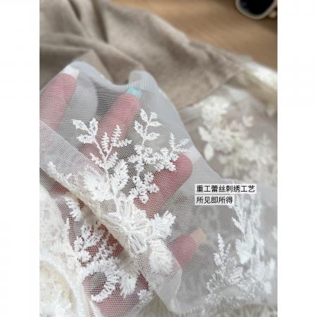 FA37650# 蕾丝拼接长款无袖polo背心针织连衣裙女夏季新款韩系温柔长裙 服裝批發女裝批發服飾貨源