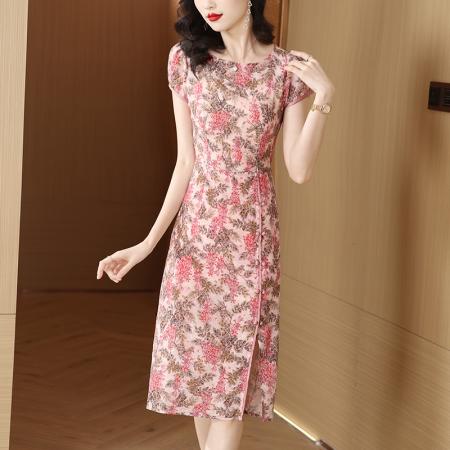FA37722# 新款法式气质高端精致正式场合绝美显瘦连衣裙子夏装女装 服裝批發女裝批發服飾貨源