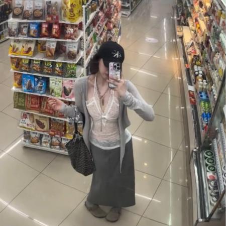 FA37902# 纯欲风蕾丝假两件长袖t恤 服裝批發女裝批發服飾貨源