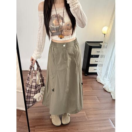 FA37991# 工装裙女秋季...