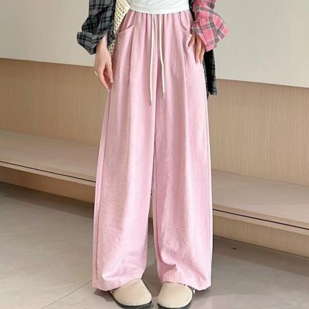 FA37994# 大码设计感山本裤女春夏新款高腰显瘦阔腿裤小个子山本裤 服裝批發女裝批發服飾貨源