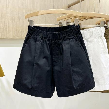 特大码300斤短裤女夏季新款闲阔腿裤宽松热裤 服裝批發女裝批發服飾貨源