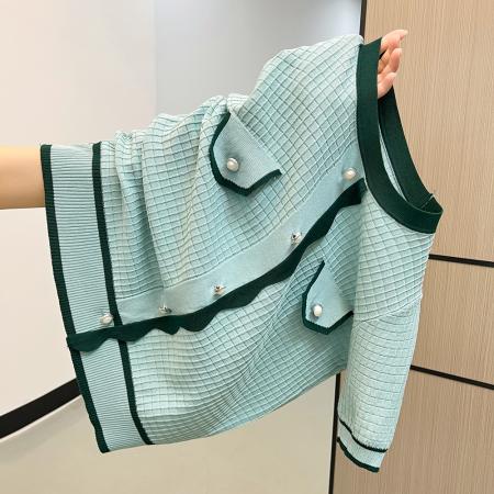 FA38601# 秋冬装针织女短袖上衣减龄T恤 服裝批發女裝批發服飾貨源