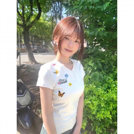 FA39252# 纯棉螺纹短袖t恤夏新款潮正肩修身短款V领上衣女装  服裝批發女裝批發服飾貨源