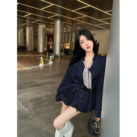 FA39439# 新款高级洋气绑带收腰丝巾衬衫女配腰带 服裝批發女裝批發服飾貨源