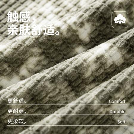 FA39679# 夹克男大码中国风水墨格子衬衫青年3D镂空美式重磅工装衬衫休闲时尚外套得物 服装批发男装批发男士服饰批发