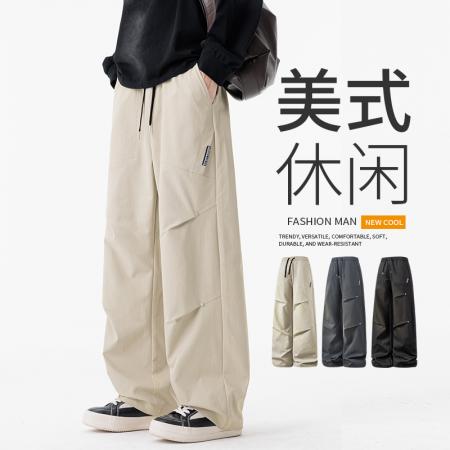 FA39702# 美式休闲裤男款薄款潮牌工装裤子男士直筒休闲长裤 服装批发男装批发男士服饰批发