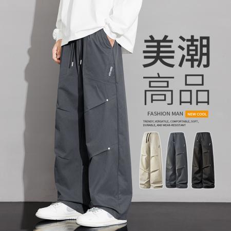 FA39705# 秋季休闲裤男士潮流设计休闲裤户外运动裤宽松百搭 服装批发男装批发男士服饰批发