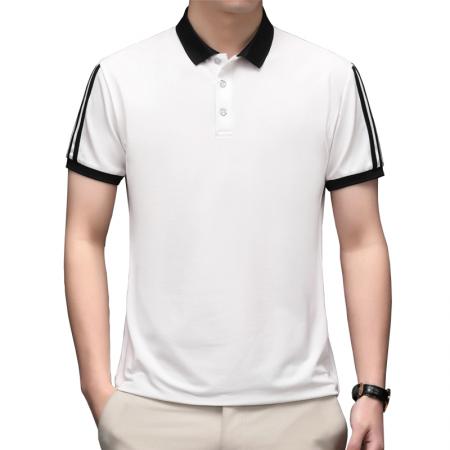 FA39714# 男士短袖T恤衬衫领男夏季 服装批发男装批发男士服饰批发
