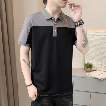 FA39715# 男士短袖T恤衬衫领男夏季 服装批发男装批发男士服饰批发