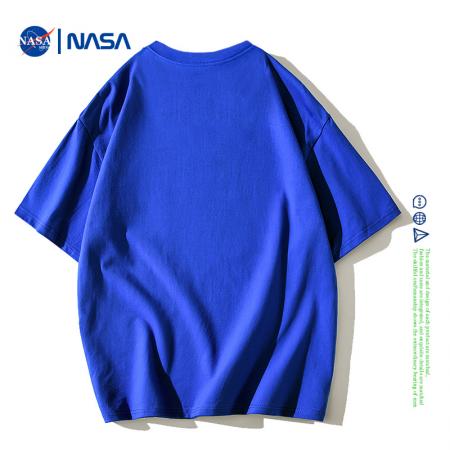FA39722# 短袖T恤夏季潮流男女NASA宽松半袖美式衣服纯棉情侣衣 服装批发男装批发男士服饰批发