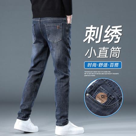 FA39738# 修身牛仔裤男...