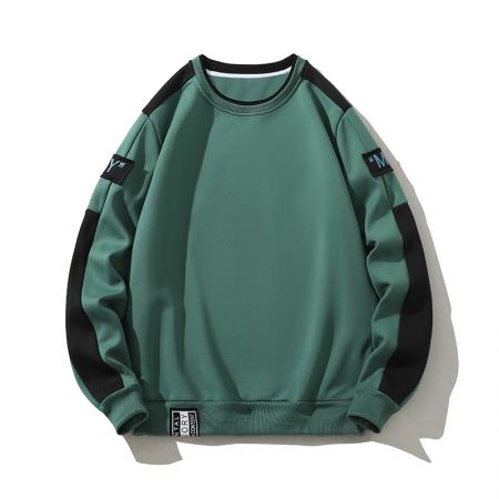 FA39792# 秋季圆领卫衣男士时尚潮流百搭休闲上衣 服装批发男装批发男士服饰批发