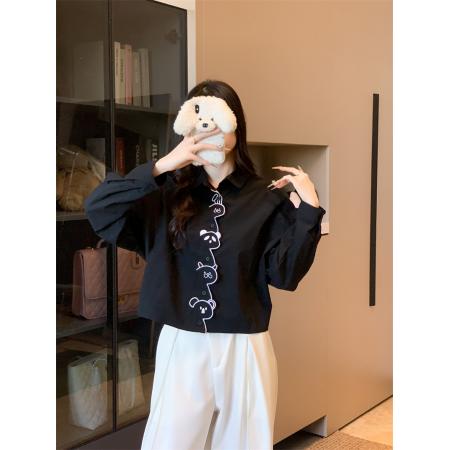 FA40719# 3个色衬衫 服裝批發女裝批發服飾貨源