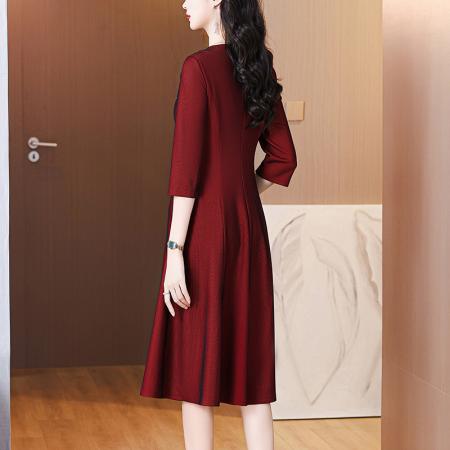 FA40740# 喜礼服结婚礼裙子春季新款喜庆婚宴装喜服连衣裙 服裝批發女裝批發服飾貨源
