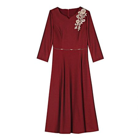 FA40740# 喜礼服结婚礼裙子春季新款喜庆婚宴装喜服连衣裙 服裝批發女裝批發服飾貨源