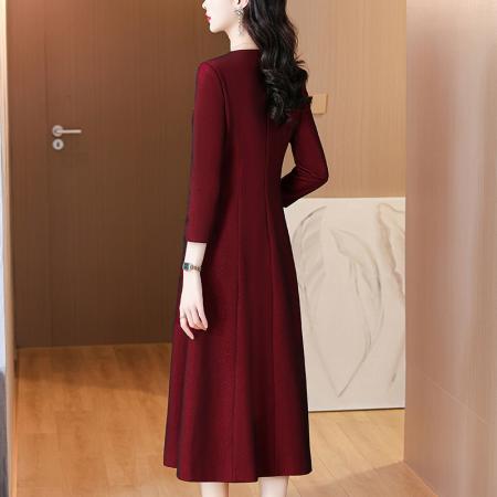 FA40741# 婚宴礼服秋季新款婚礼喜装结婚旗袍年轻高贵 服裝批發女裝批發服飾貨源