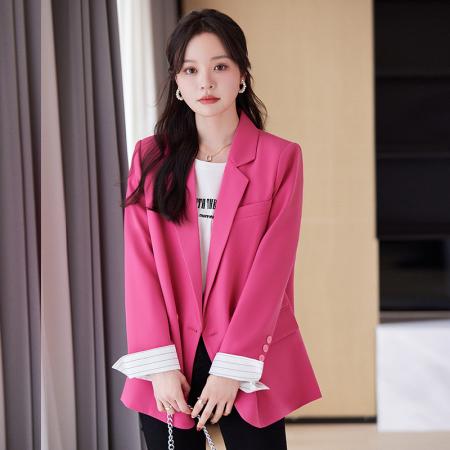 FA41100# 职业时尚通勤西服女春季新款英伦风女神范小众西装 服裝批發女裝批發服飾貨源