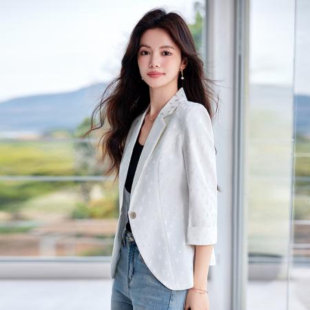 FA41102# 职业时尚通勤西服女春季新款英伦风女神范小众 服裝批發女裝批發服飾貨源