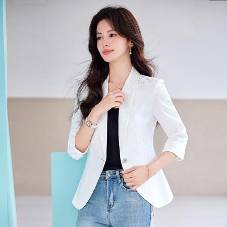 FA41102# 职业时尚通勤西服女春季新款英伦风女神范小众 服裝批發女裝批發服飾貨源