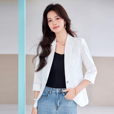 FA41102# 职业时尚通勤西服女春季新款英伦风女神范小众 服裝批發女裝批發服飾貨源