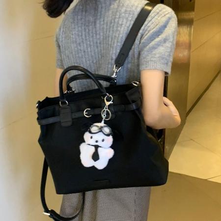 FA41475# 手提电脑包13寸双肩背包通勤大容量斜挎托特包女  女包批发包包批发