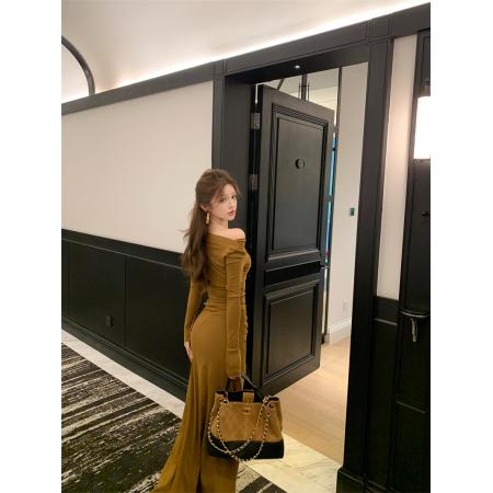 FA41557# 时尚辣妹秋季新款显身材包臀裙两件套 服裝批發女裝批發服飾貨源
