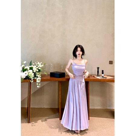 FA41804# 法式复古宝藏不规则吊带开衫半裙披肩三件套氛围感连衣裙 服裝批發女裝批發服飾貨源