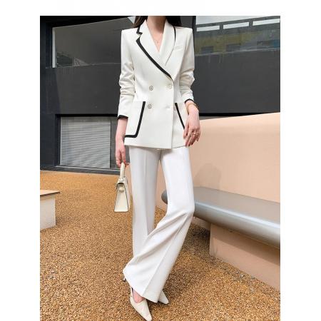 FA42238# 高级感小西装套装女新款春秋季职业装设计感小众时尚休闲西服