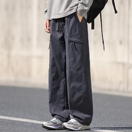 FA42351# M-8XL秋季新款男士时尚潮牌运动休闲裤青少年宽松休闲裤男长裤 男装批发