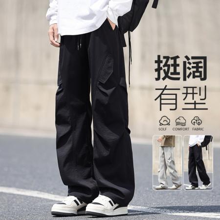 FA42354# 秋季新款男士时尚潮牌运动休闲裤青少年宽松休闲裤男长裤 男装批发