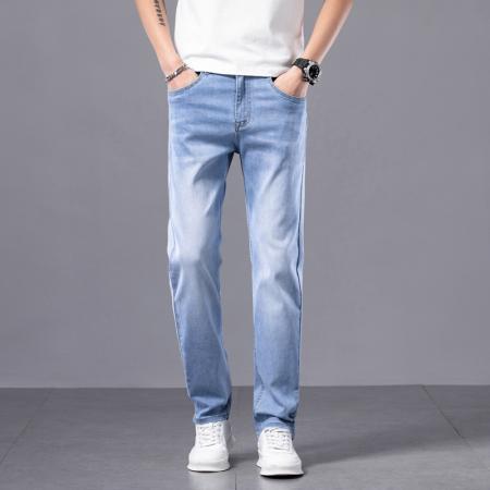 FA42377# 款弹力修身韩版小脚男士牛仔裤男装休闲潮裤子潮 男装批发