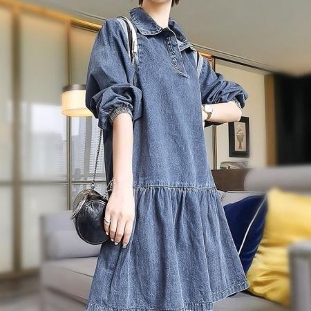 中青年新娘气质通勤a字裙 服裝批發女裝批發服飾貨源