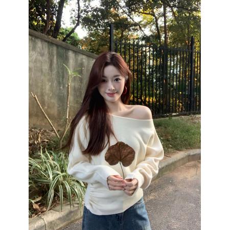 FA42862# 针织衫女秋冬高级感慵懒软糯毛衣收腰显瘦内搭打底上衣女 服裝批發女裝批發服飾貨源