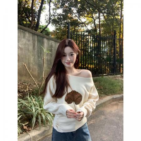 FA42862# 针织衫女秋冬高级感慵懒软糯毛衣收腰显瘦内搭打底上衣女 服裝批發女裝批發服飾貨源