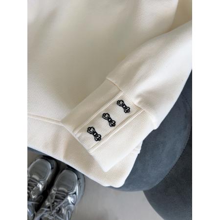FA42979# 大码女装200斤米呢复合卫衣薄刺绣花秋季圆领上衣 服裝批發女裝批發服飾貨源
