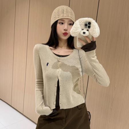 FA42988# 拼接假两件内搭打底衫女秋冬修身针织衫羊毛毛衣短款上衣 服裝批發女裝批發服飾貨源
