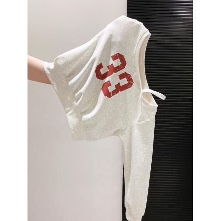 FA43644# 斜领印花长袖卫衣女早秋新款宽松显瘦休闲百搭短款露肩小上衣 服裝批發女裝批發服飾貨源
