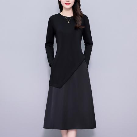 FA43891# 宽松显瘦黑色...