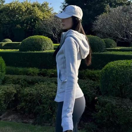 FA44532# 原版做工连帽显瘦瑜伽收腰慵懒风卫衣女 服裝批發女裝批發服飾貨源
