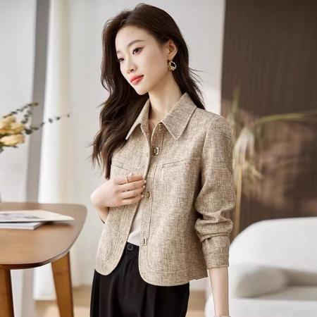 FA44800# 小香风外套新款女装春秋爆款广州十三行品牌洋气时尚女士上衣 服裝批發女裝批發服飾貨源