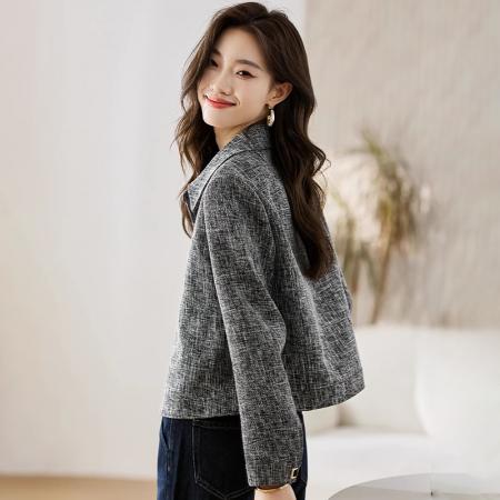 FA44800# 小香风外套新款女装春秋爆款广州十三行品牌洋气时尚女士上衣 服裝批發女裝批發服飾貨源