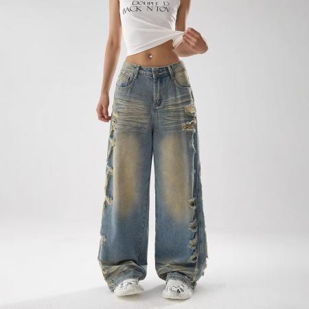 FA45049# 美式高街复古...